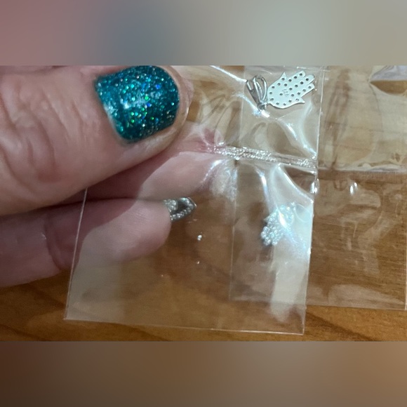 Qty 10 .925 Sterling Silver, Vermeil, Gold Filled & CZ pendant charm connectors - Picture 10 of 16